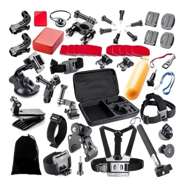 KIT PARA CÁMARA GO PRO 51 PIEZAS