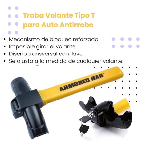 TRABA VOLANTE TIPO T - Imagen 3