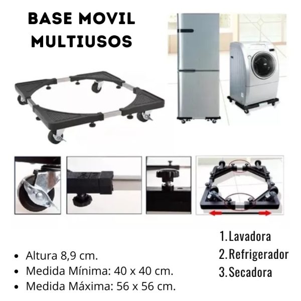 BASE MULTIUSO PARA ELECTRODOMESTICOS - Imagen 3