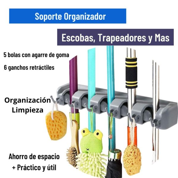 ORGANIZADOR DE ESCOBA - Imagen 2