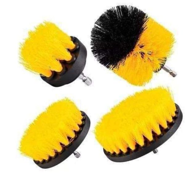 SET DE CEPILLOS PARA TALADRO 4 PIEZAS