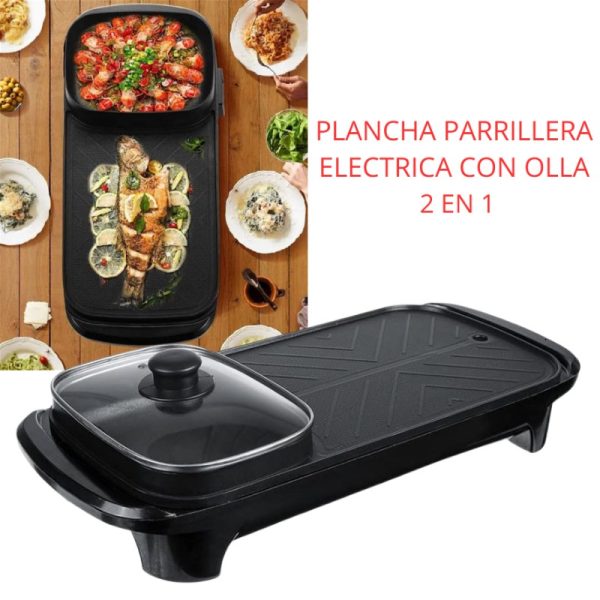 PLANCHA ELECTRICA 2 EN 1 - Imagen 3