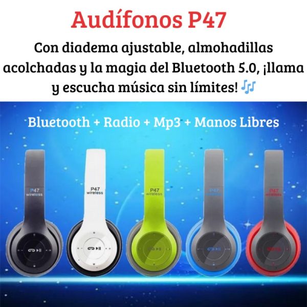 AUDIFONOS P47 - Imagen 4