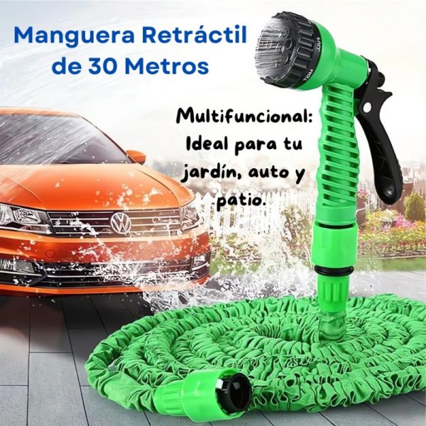 MANGUERA RETRACTIL 30 METROS - Imagen 3