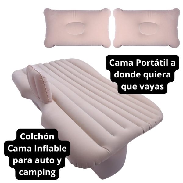 COLCHON INFLABLE PARA AUTO - Imagen 3