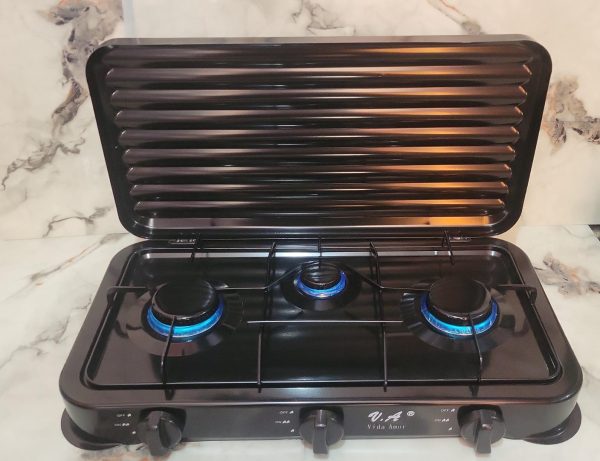 COCINA A GAS 3 HORNILLAS