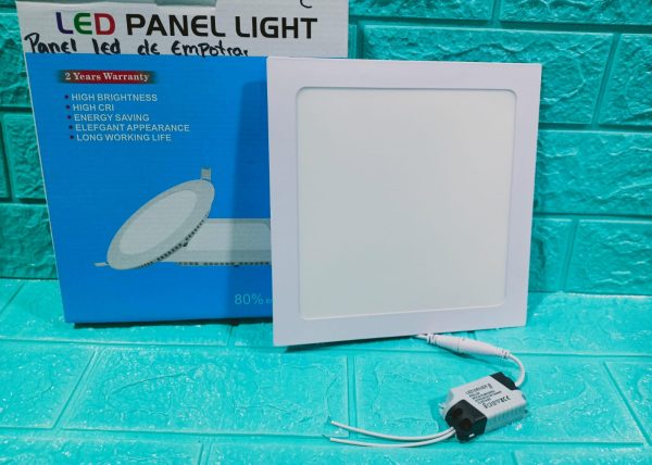 PANEL LED EMPOTRAR 18W CUADRADO - Imagen 4