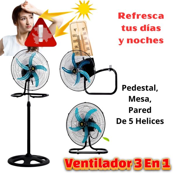 VENTILADOR 5 ASPA - Imagen 2