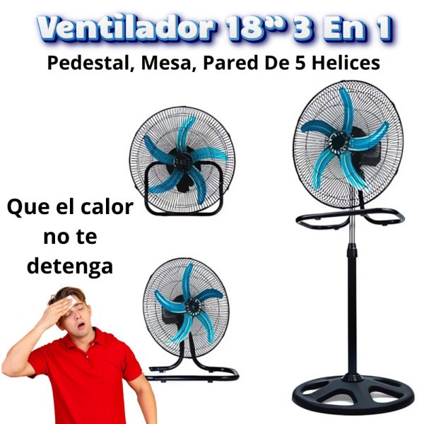 VENTILADOR 5 ASPA - Imagen 3