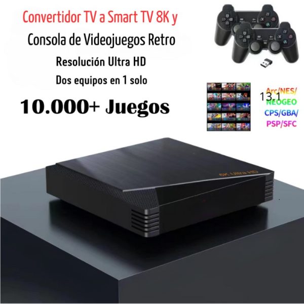 TV BOX MAS CONSOLA DE JUEGOS - Imagen 3