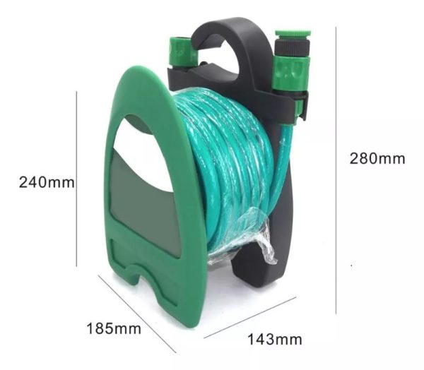 MANGUERA DE JARDIN CON CARRETE DE 10MTRS - Imagen 3