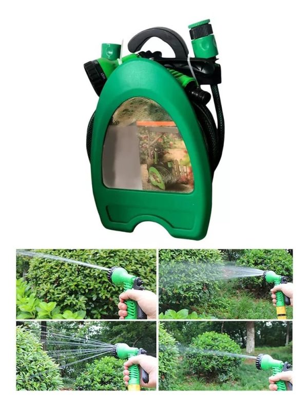 MANGUERA DE JARDIN CON CARRETE DE 10MTRS - Imagen 4