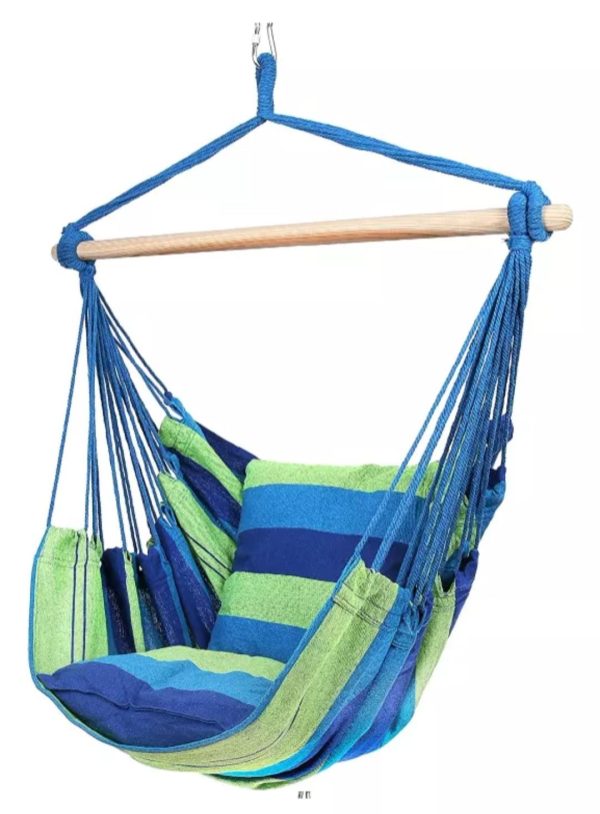 SILLA HAMACA COLUMPIO CON PALO - Imagen 3