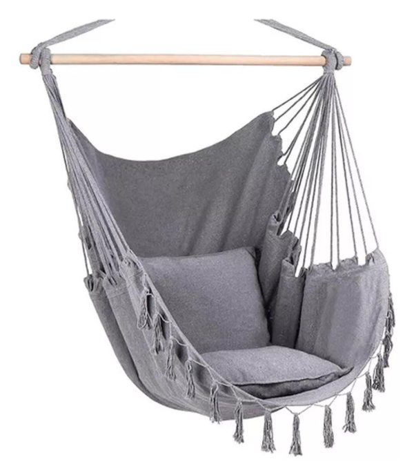 SILLA HAMACA COLUMPIO CON PALO - Imagen 4
