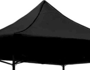 LONA PARA TOLDO NEGRA 3X3