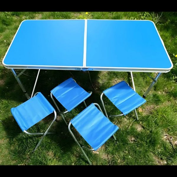 MESA CAMPING PLEGABLE MAS BANQUITOS - Imagen 21