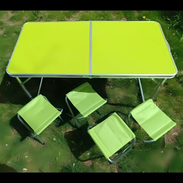 MESA CAMPING PLEGABLE MAS BANQUITOS - Imagen 15