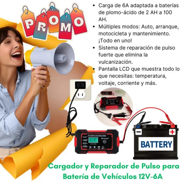 CARGADOR DE BATERIA INTELIGENTE - Imagen 5