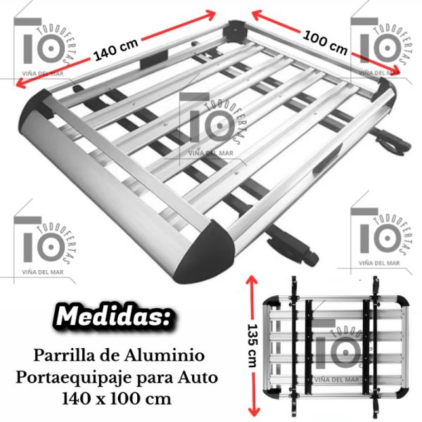 PARRILLA PARA AUTO 1.40cm x1m