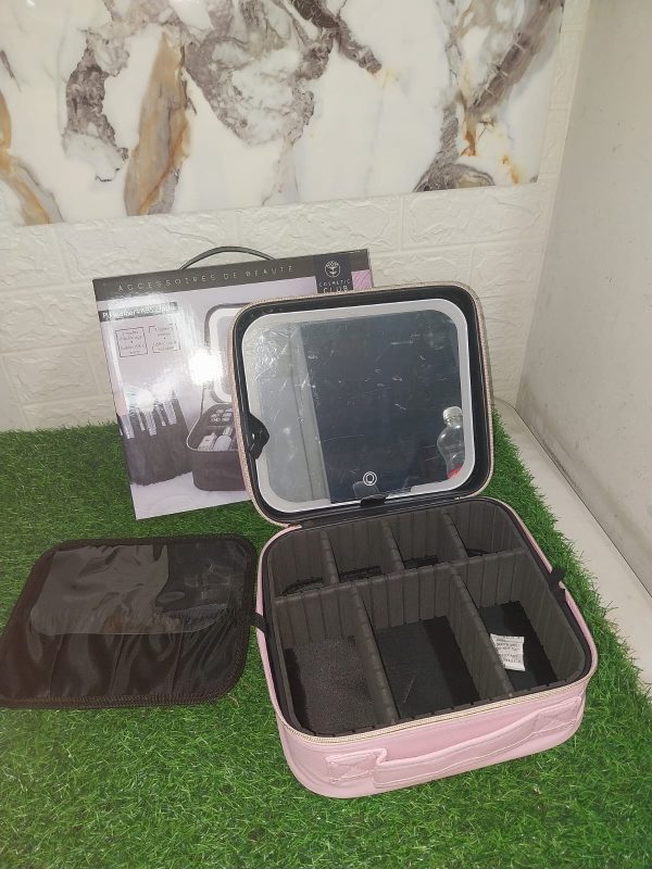 ORGANIZADOR DE MAQUILLAJE CON LUZ LED - Imagen 2