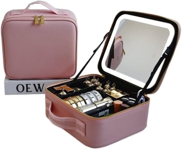 ORGANIZADOR DE MAQUILLAJE CON LUZ LED - Imagen 7