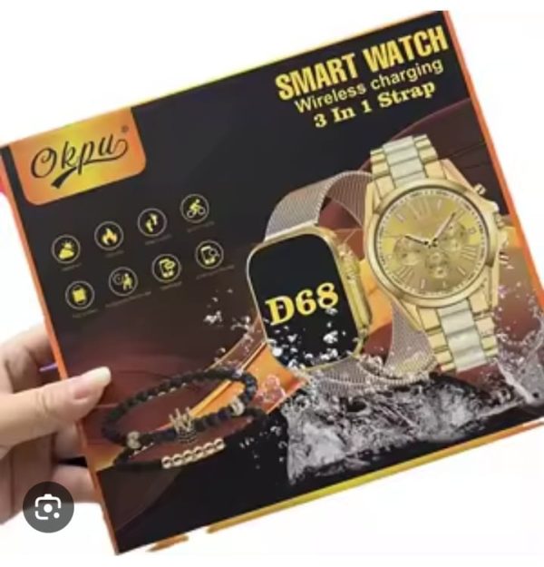 SMARTH WATCH D68 3 EN 1 - Imagen 3