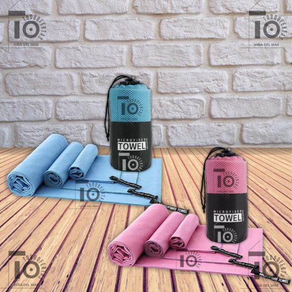 SET DE TOALLAS MICROFIBRA - Imagen 4