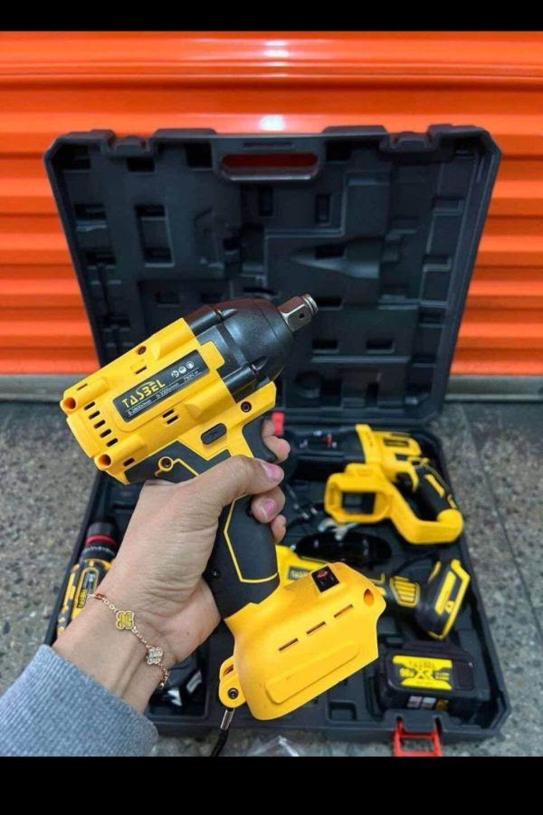 KIT 4 HERRAMIENTAS INALAMBRICAS (TALADRO +ROTOMARTILLO +TALADRO DE IMPACTO - Imagen 8