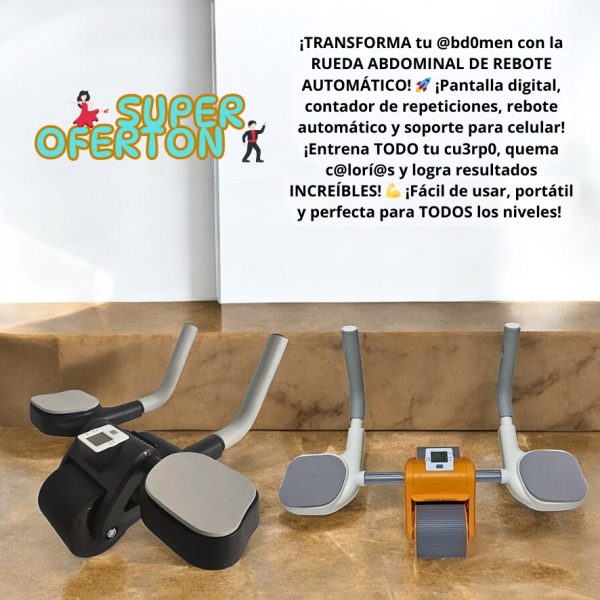 RUEDA ABDOMINAL AUTOMATICA - Imagen 2