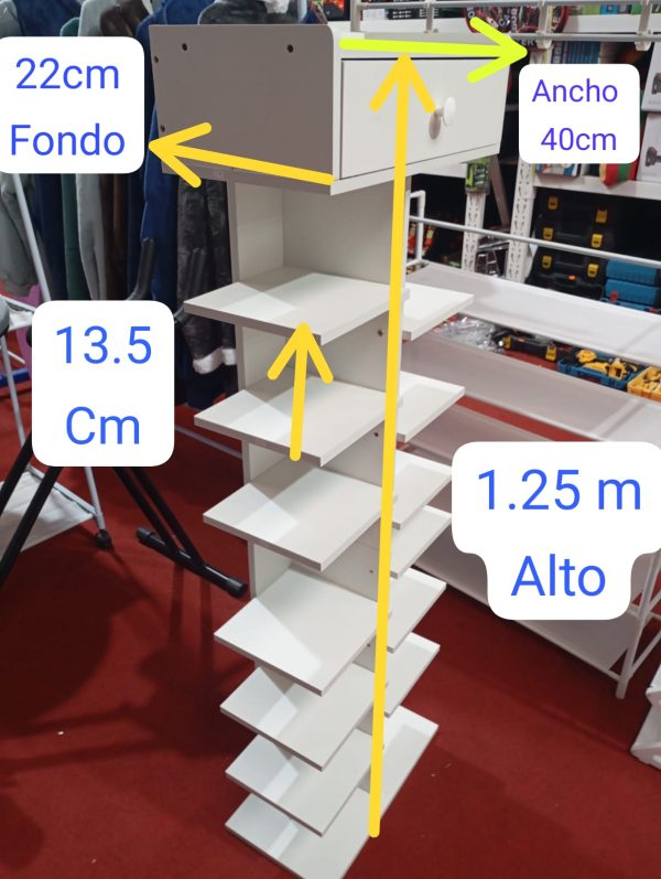 ZAPATERA CON CAJÓN 7 NIVELES - Imagen 7