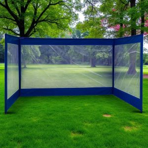 LONA LATERAL 3X3 AZUL (TRANSPARENTE )