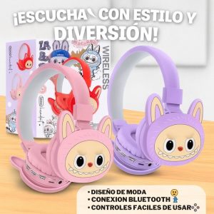 AUDIFONOS LABUBU PARA NIÑOS