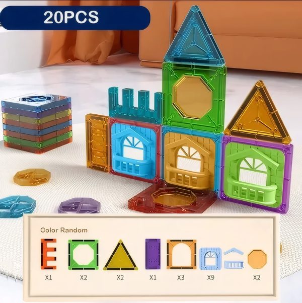 JUEGO DE MAGNETICOS DE 20 PIEZAS