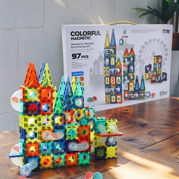 JUEGOS MAGNETICOS DE 97 PIEZAS