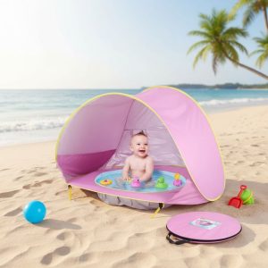 CARPA Y PISCINA 2EN 1 PARA BEBE